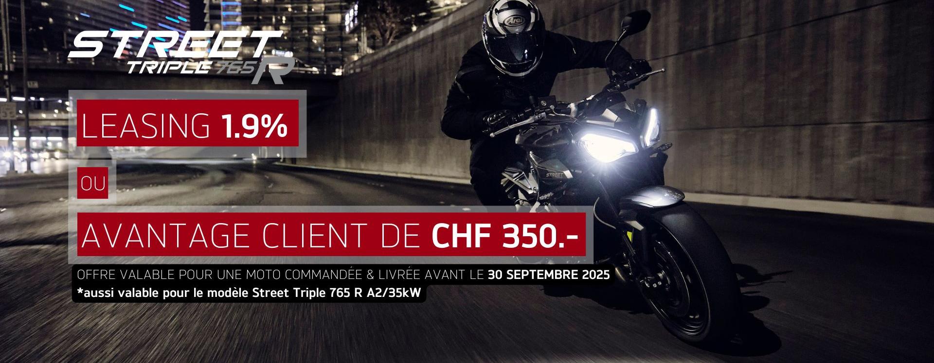 Promo Street Triple 765 R/A2