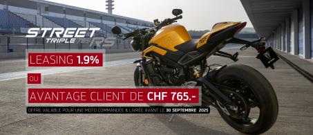 Promo Street Triple 765 RS